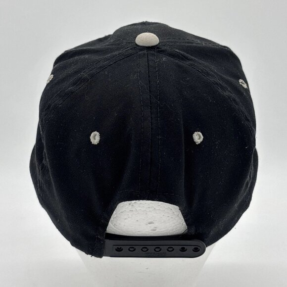 Vintage Tampa Bay Lightning Hat Cap Black/Gray Early 1990s NHL Hockey - Picture 8 of 10